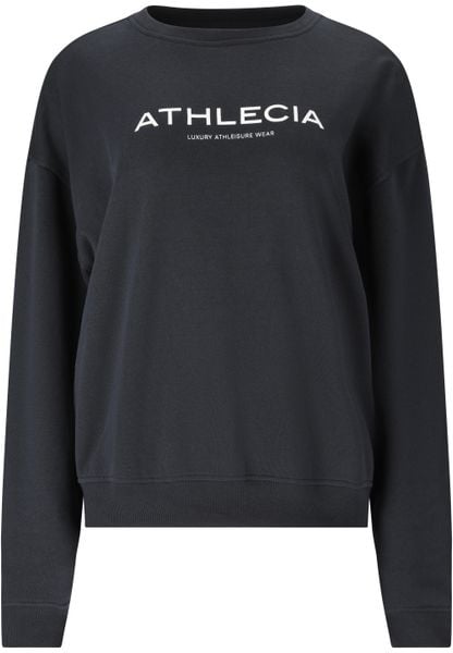 Bluza damska Athlecia Atkins. Niebieskie bluzy Athlecia, m, bez wzorów, z materiału, bez kaptura, na fitness i siłownię. Za 168.50 zł.