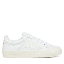 Trampki New Balance. Białe trampki New Balance, bez wzorów, bez zapięcia. Za 399.99 zł.