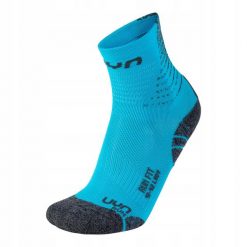 Skarpety do biegania damskie Uyn Run Fit Socks Blue. Niebieskie skarpetki Uyn, bez wzorów. Za 69.99 zł.