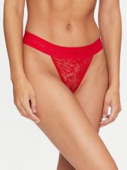 Emporio Armani Underwear Figi brazylijskie 164282 4R206 10374 Różowy. Czerwone figi Emporio Armani Underwear, bez wzorów, z syntetyku. Za 99.99 zł.