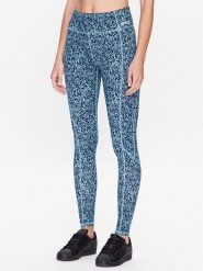 Regatta Legginsy Holeen II RWJ260R Niebieski Slim Fit. Niebieskie legginsy Regatta, bez wzorów, z syntetyku, sportowe. Za 139.99 zł.