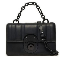 Torebka Steve Madden. Czarne torebki klasyczne Steve Madden, bez wzorów, klasyczne, bez dodatków. Za 329.99 zł.