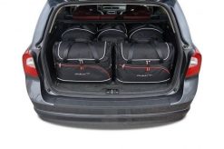 Torby Do Bagażnika Volvo Xc70 2007-2016 5Szt Kjust. Czarne torby podróżne KJUST, bez wzorów, z kauczuku. Za 1,618.00 zł.