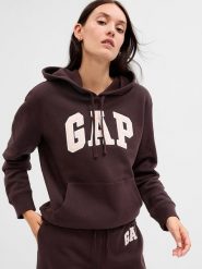 GAP Bluza w kolorze brązowym rozmiar: M. Brązowe bluzy GAP, m, bez wzorów, bez ramiączek, z kapturem. Za 136.45 zł.