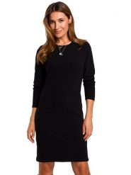 Stylove Sukienka w kolorze czarnym rozmiar: L. Czarne sukienki Stylove, na co dzień, l, bez wzorów, bez kołnierzyka, bez ramiączek, maxi, proste. Za 237.17 zł.