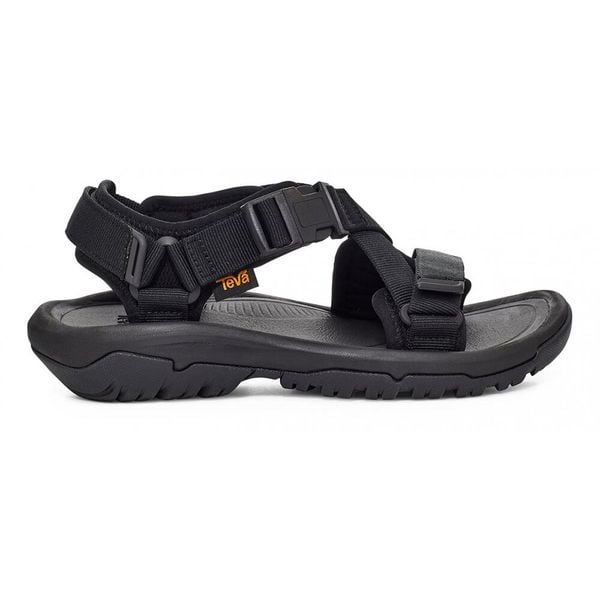 Sandały damskie Teva Hurricane Verge. Czarne sandały Teva, bez wzorów, sportowe, bez obcasa, bez zapięcia. Za 251.99 zł.