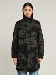 G-Star Kurtka koszulowa w kolorze czarno-oliwkowym rozmiar: M. Czarne kurtki G-Star, m, bez wzorów, retro, bez kaptura. Za 363.71 zł.