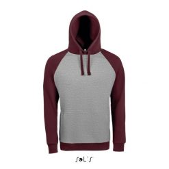 Bluza z kapturem Sol's Seattle. Niebieskie bluzy SOL'S, l, bez wzorów, z bawełny, bez ramiączek, z kapturem. Za 174.25 zł.