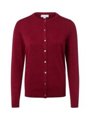 Brookshire Kardigan damski Kobiety Bawełna czerwony jednolity, S. Czerwone swetry brookshire, s, bez wzorów, z bawełny, klasyczne, bez ramiączek. Za 249.95 zł.