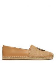 MICHAEL Michael Kors Espadryle Kenzie Espadrille 40S6KZFP1D Beżowy. Brązowe espadryle MICHAEL Michael Kors, bez wzorów, ze skóry, bez obcasa. Za 569.99 zł.