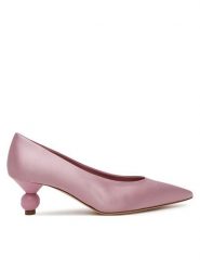 Weekend Max Mara Czółenka Renzasatin 2515521055600 Różowy. Czerwone czółenka Weekend Max Mara, bez wzorów, z materiału, bez obcasa, bez zapięcia. Za 1,679.00 zł.