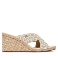 Espadryle MICHAEL Michael Kors. Białe espadryle MICHAEL Michael Kors, bez wzorów, bez obcasa. Za 589.99 zł.
