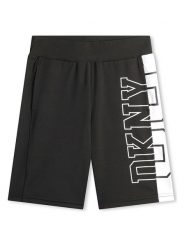 DKNY Szorty w kolorze czarno-białym rozmiar: 164. Białe szorty DKNY, bez wzorów. Za 136.78 zł.