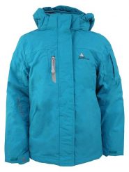 Peak Mountain Parka w kolorze turkusowym rozmiar: 110. Niebieskie płaszcze Peak Mountain, bez wzorów, bez kaptura. Za 130.99 zł.