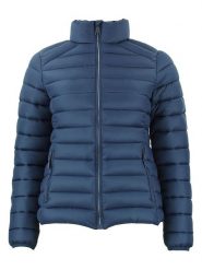 Peak Mountain Kurtka pikowana "Ami" w kolorze granatowym rozmiar: M. Niebieskie kurtki Peak Mountain, m, bez wzorów, bez kaptura. Za 217.99 zł.