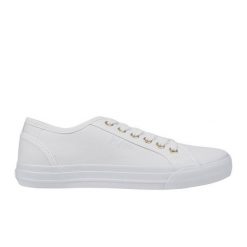 Buty Lee Cooper trampki damskie białe LCW-25-02-3335LA. Białe trampki bez wzorów, z gumy, klasyczne, bez zapięcia. Za 188.86 zł.