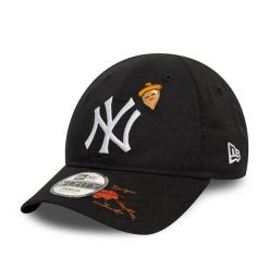 Czapka z daszkiem New Era. Czarne czapki z daszkiem New Era, bez wzorów. Za 69.99 zł.