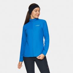 Kurtka turystyczna damska Alpinus Paglia. Niebieskie kurtki przeciwdeszczowe Alpinus, xs, bez wzorów, z materiału, bez kaptura, na fitness i siłownię. Za 199.00 zł.
