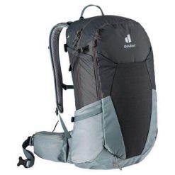 Plecak turystyczny Deuter Futura 29 EL dla wysokich - graphite/shale. Niebieskie plecaki Deuter, bez wzorów, bez dodatków. Za 533.99 zł.