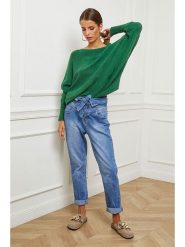 Joséfine Sweter "Egale" w kolorze zielonym rozmiar: M. Zielone swetry Joséfine, m, bez wzorów, z kaszmiru, bez ramiączek. Za 173.99 zł.