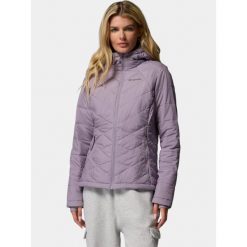 Kurtka Damska Columbia Heavenly. Fioletowe kurtki Columbia, bez wzorów, eleganckie, bez kaptura. Za 649.00 zł.