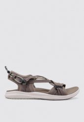 Sandały damskie, Sandal W. Brązowe sandały Columbia, bez wzorów, z materiału, sportowe, bez obcasa, bez zapięcia. Za 239.99 zł.