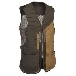 Kamizelka BALL TRAP 500. Kamizelki SOLOGNAC, s, bez wzorów, z bawełny, sportowe, bez ramiączek, bez kaptura. Za 169.99 zł.