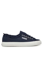 Superga Tenisówki S3157JW Granatowy. Niebieskie trampki Superga, bez wzorów, z materiału, bez zapięcia. Za 219.99 zł.