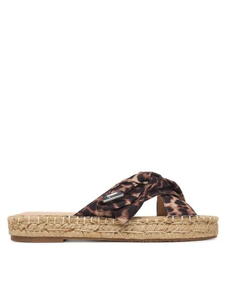 Liu Jo Espadryle Paros 03 SA6103 TX133 Brązowy. Brązowe espadryle Liu Jo, bez wzorów, z materiału, bez obcasa. Za 258.99 zł.