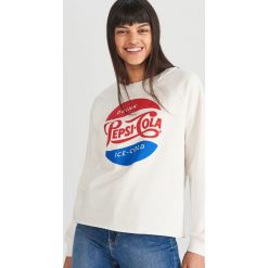 Bluza z nadrukiem Pepsi - Kremowy. Bluzy marki Reserved. Za 89.99 zł.