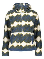 The North Face Bluza polarowa "Campshire" w kolorze niebiesko-kremowym rozmiar: S. Brązowe bluzy z kapturem The North Face, s, bez wzorów, z materiału, bez kaptura. Za 454.95 zł.