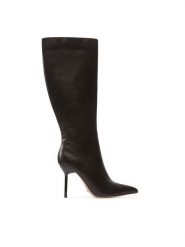 DeeZee Kozaki LS5872-02 Brązowy. Brązowe kozaki DeeZee, bez wzorów, ze skóry, bez obcasa, na szpilce, bez zapięcia. Za 159.99 zł.