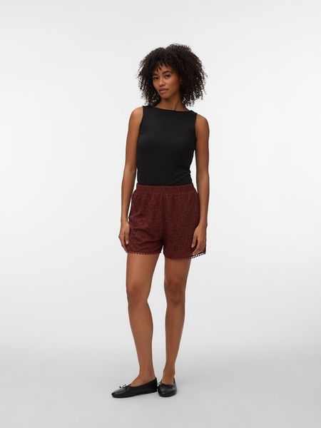 Vero Moda Szorty w kolorze brązowym rozmiar: L. Brązowe szorty Vero Moda, bez wzorów. Za 68.95 zł.