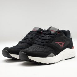 Buty sportowe MORENO czarne. Czarne buty do biegania LEGEA, bez wzorów, z materiału, bez zapięcia, do biegania. Za 144.00 zł.