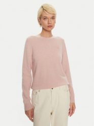 Tommy Hilfiger Sweter WW0WW43202 Różowy Regular Fit. Czerwone swetry Tommy Hilfiger, xl, bez wzorów, z kaszmiru, bez ramiączek. Za 579.99 zł.