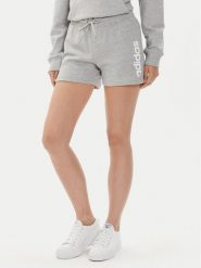 Adidas Szorty sportowe Essentials Linear French Terry Shorts IC4443 Szary Slim Fit. Szare szorty sportowe adidas, bez wzorów, z bawełny, na fitness i siłownię. Za 109.99 zł.