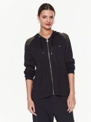 Liu Jo Sport Bluza TA3212 J5942 Czarny Regular Fit. Czarne bluzy bez kaptura Liu Jo Sport, m, bez wzorów, z syntetyku, bez kaptura. Za 449.99 zł.