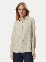 Guess Koszula W5BH80 W2982 Beżowy Regular Fit. Brązowe koszule Guess, s, z aplikacjami, z syntetyku, bez kołnierzyka, bez ramiączek. Za 445.99 zł.