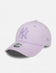 New Era Wmns League Ess 9Forty Neyyan Pslpsl Czapki/Kapelusze Damskie. Fioletowe kapelusze New Era, bez wzorów, z bawełny, sportowe. Za 160.50 zł.