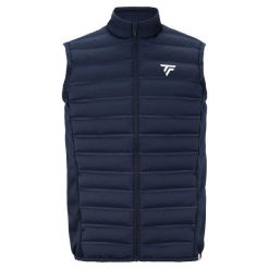 Kurtka puchowa bez rękawów Tecnifibre Tech. Niebieskie kurtki TECNIFIBRE, na zimę, s, bez wzorów, z poliesteru, bez kaptura, na fitness i siłownię. Za 461.65 zł.