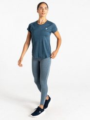 Dare 2b Koszulka sportowa "Corral Tee" w kolorze granatowym rozmiar: 38. Niebieskie t-shirty sportowe Dare 2b, bez wzorów, z materiału, bez ramiączek, outdoorowe. Za 61.60 zł.