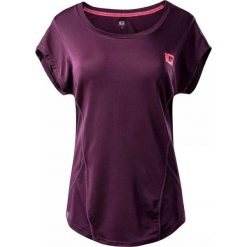 Koszulka sportowa damska IQ Ladia. Fioletowe t-shirty sportowe IQ, s, bez wzorów, bez ramiączek. Za 53.91 zł.