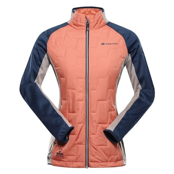 Bluza damska sportowa z wełną merino Alpine Pro Jorwa. Brązowe bluzy bez kaptura Alpine Pro, bez wzorów, z wełny, bez kaptura. W wyprzedaży za 369.00 zł.