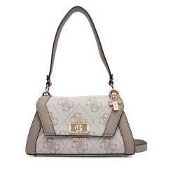 Torebka Guess. Brązowe torebki klasyczne Guess, z aplikacjami, klasyczne, bez dodatków. Za 589.99 zł.