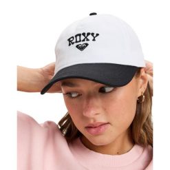 Czapka Trucker dla Kobiety SOMETHING MAGIC Czarny. Brązowe czapki z daszkiem Roxy, bez wzorów, z bawełny. Za 109.99 zł.