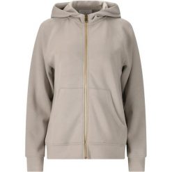 Damska bluza z kapturem full zip Athlecia Jacey. Czerwone bluzy Athlecia, bez wzorów, bez ramiączek, z kapturem. Za 292.50 zł.