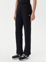 Champion Spodnie dresowe 117983 Czarny Slim Fit. Czarne spodnie dresowe Champion, bez wzorów, z bawełny. Za 199.99 zł.