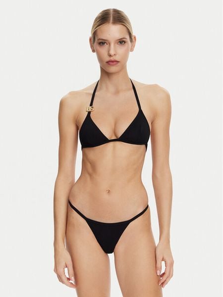 Dolce&Gabbana Bikini O8B76J ONO12 N0000 Czarny. Czarne bikini Dolce&Gabbana, bez wzorów, z syntetyku. Za 1,749.00 zł.