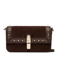 Torebka Furla. Brązowe listonoszki Furla, bez wzorów, bez dodatków. Za 1,664.00 zł.