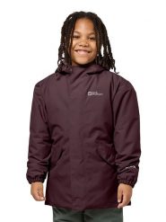 Jack Wolfskin Parka "Cosy Bear" w kolorze fioletowym rozmiar: 140. Różowe płaszcze Jack Wolfskin, bez wzorów, bez kaptura. Za 343.41 zł.